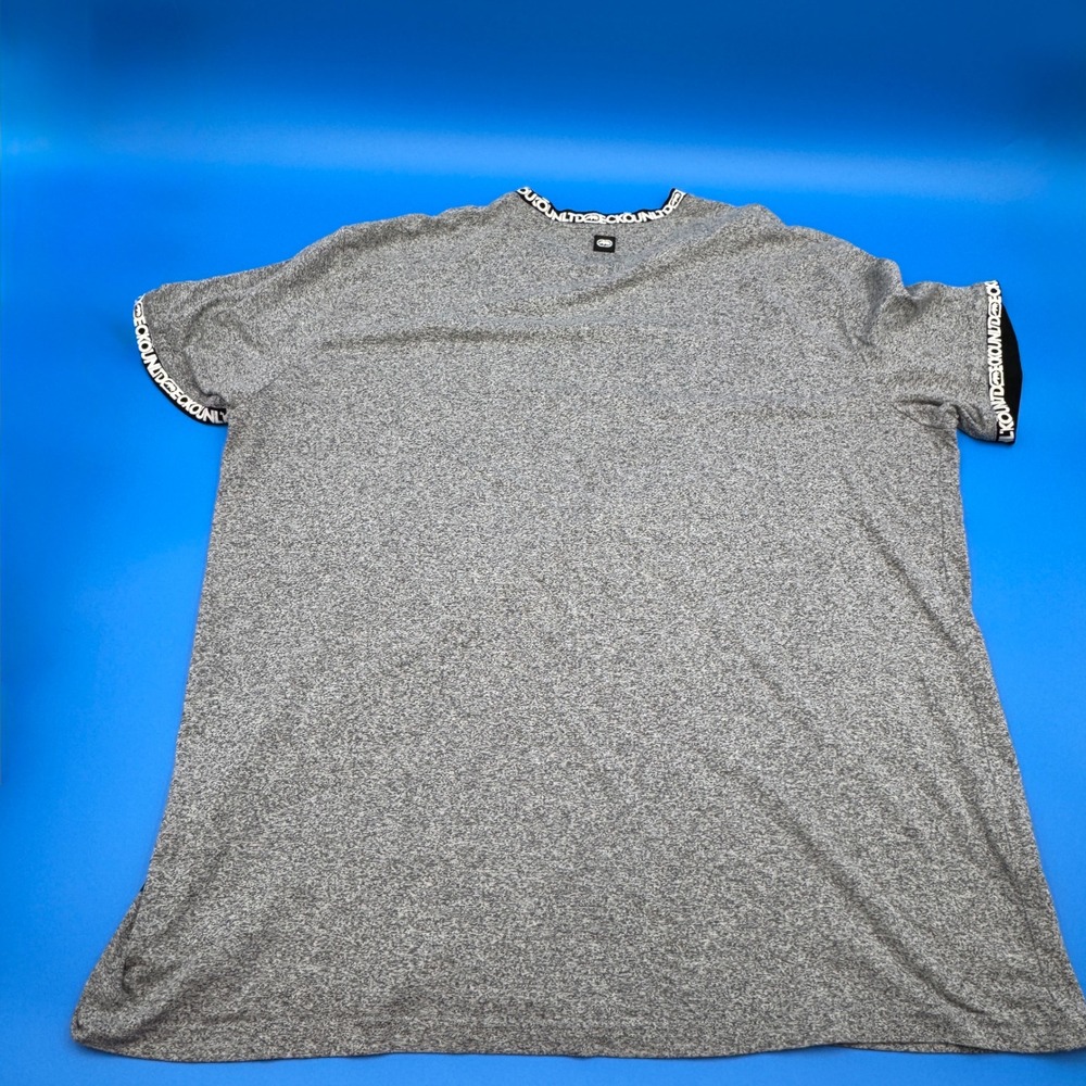 ECKO UNLTD Mens‎ Gray Speckled Graphic T Shirt Size 4XL Short Sleeve Crew Neck - Picture 2 of 4
